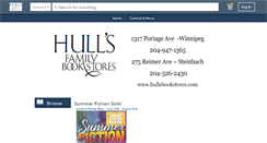 Desktop Screenshot of hullsbookstores.com